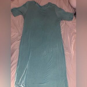 LuLaRoe Julia Teal Dress